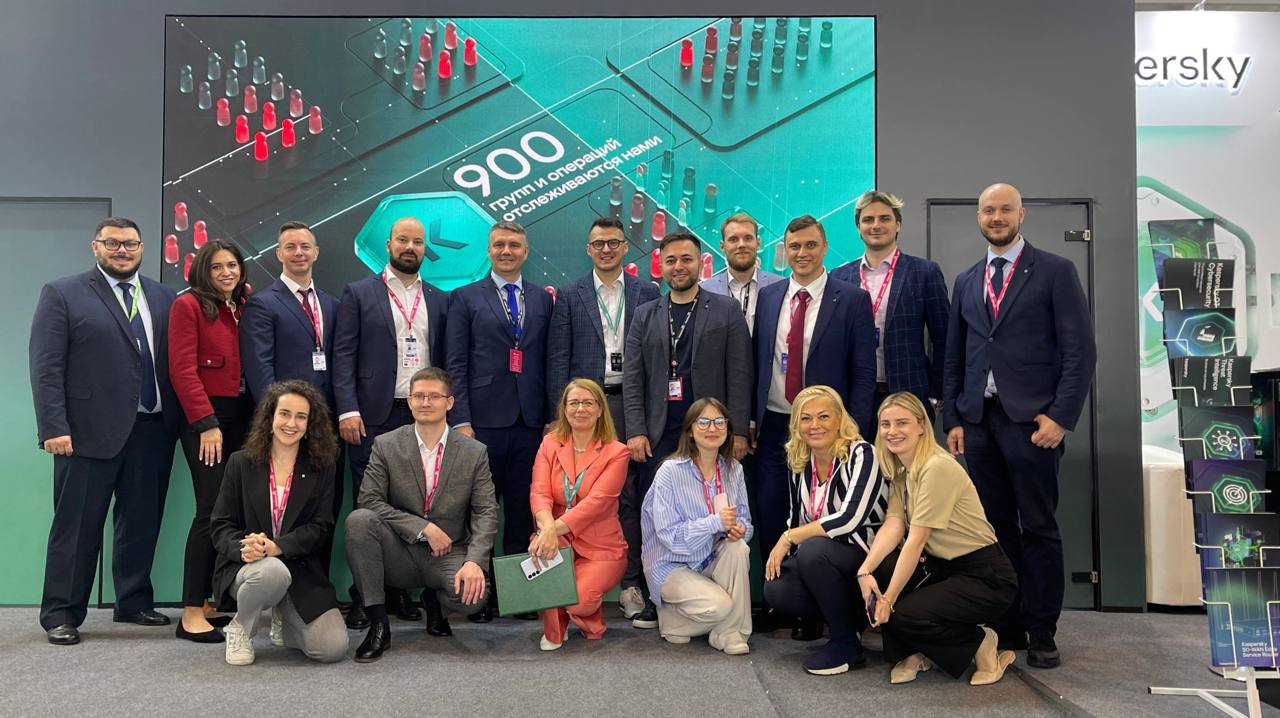 With the team at Innoprom exhibition 2025